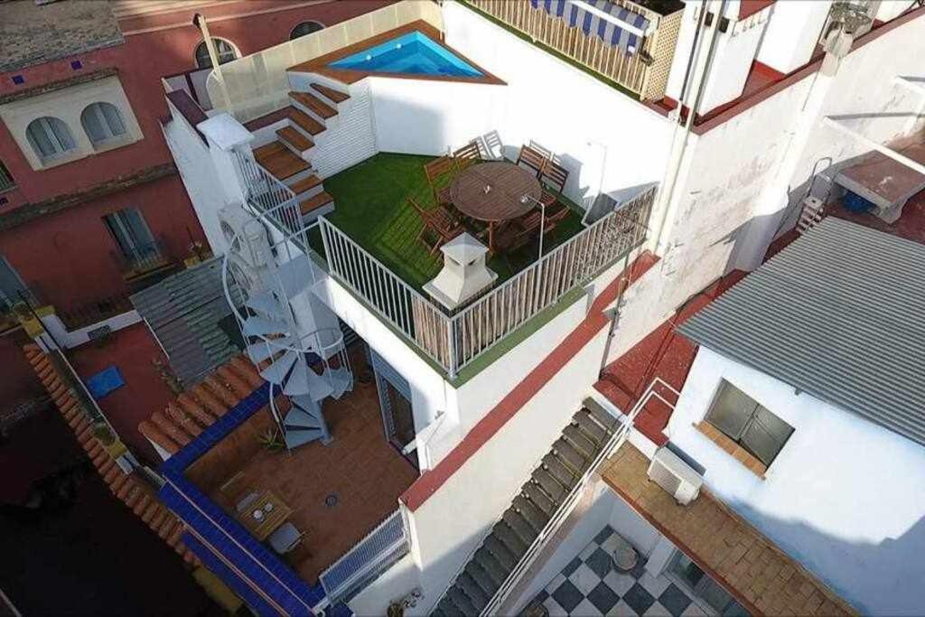 Casa Con Piscina Junto Catedral De Sevilla Екстериор снимка